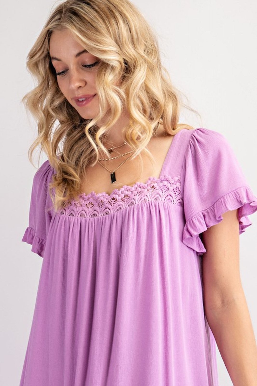 Marlee Orchid Woven Dress