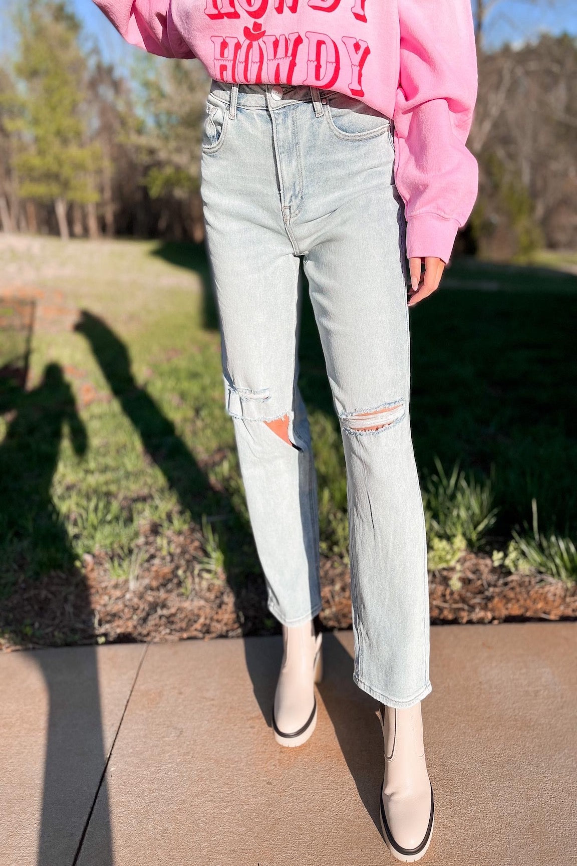 Kim High Rise Relaxed Jeans
